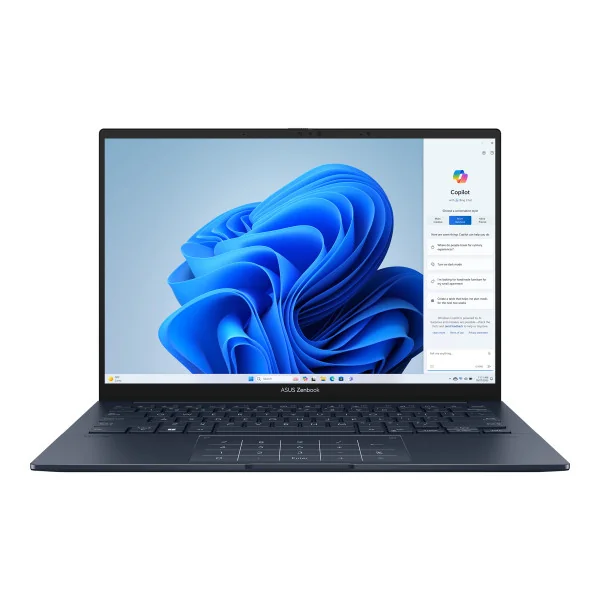 Asus Zenbook 14 OLED UX3405MA-PP665X | Apsvarstykite mėlyną | 14 colių | OLED | 3K | 2880 x 1800 pikselių | Intel Core Ultra 9 |