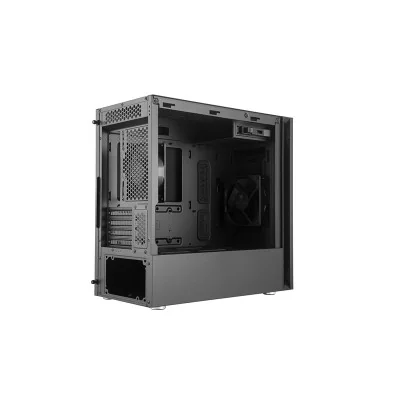 Cooler Master Silencio S400 with Steel side panel Black Mini ITX, Micro ATX Power supply included No