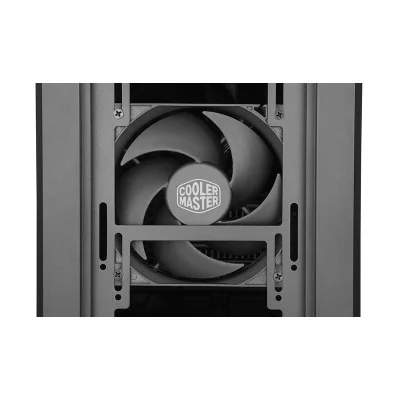 Cooler Master Silencio S400 with Steel side panel Black Mini ITX, Micro ATX Power supply included No