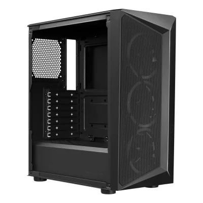 Cooler Master CMP 510 ARGB Side window Black Mid-Tower Power supply included No