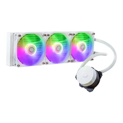 Cooler Master | MasterLiquid 360L Core ARGB White | CPU Liquid Cooler