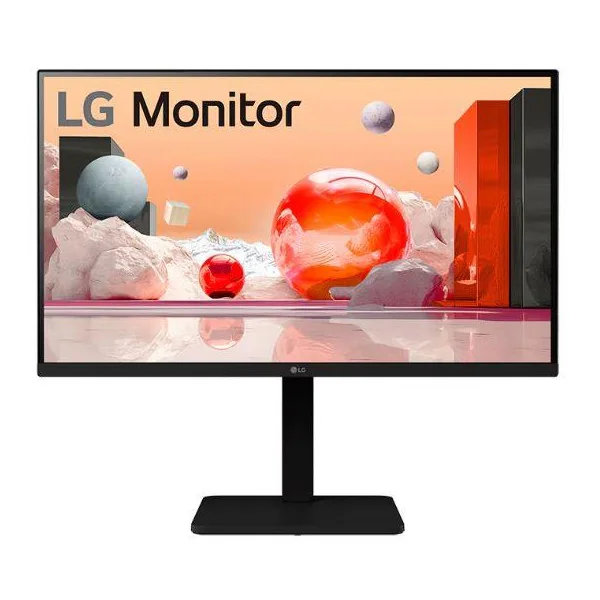 LCD Monitor|LG|27"|Panel IPS|1920x1080|16:9|100Hz|Matte|Speakers|Swivel|Pivot|Height adjustable|Tilt|Colour Black|27BA550-B