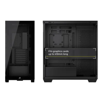 Corsair 3500X Mid-Tower PC Case, Black