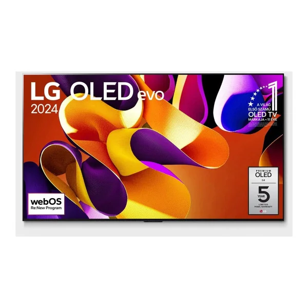 LG OLED83G42LW 83 colių (210 cm) evo AI G4 4K išmanusis televizorius Išmanusis OLED televizorius