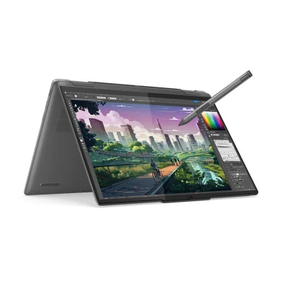 Lenovo Yoga 7 2-in-1 14AHP9 | Storm Grey | 14 " | OLED | Touchscreen | WUXGA | 1920 x 1200 pixels | Glossy | AMD Ryzen 5 | 8640H