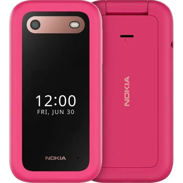 Nokia | 2660 DS | Pop Pink | 2,8 colio | TFT LCD | 48 MB | 128 MB | Dvi SIM kortelės | Nano SIM | 3G | Bluetooth | 4.2 | USB ver