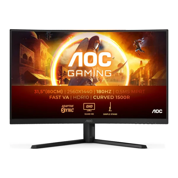 AOC CQ32G4VE 31.5" VA/16:9/2560 1440/300 cdm2/1ms/DP HDMI Audio out