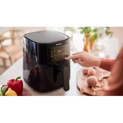 Philips Airfryer HD9252/90 Essential Power 1400 W Capacity 4.1 L Rapid Air technology Black