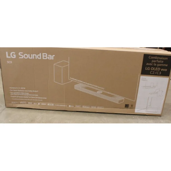 IŠPARDAVIMAS. LG Sound Bar SC9S, PAKEISTA PAKUOTĖ LG LG