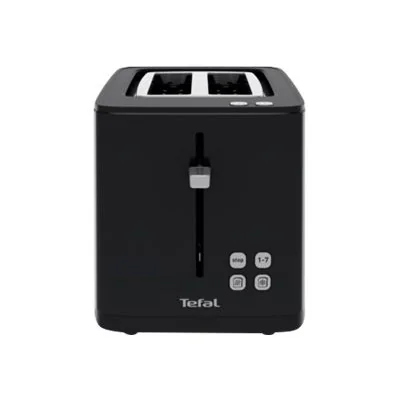 TEFAL Toaster | TT6408 | Power 850 W | Number of slots 2 | Housing material Plastic | Black