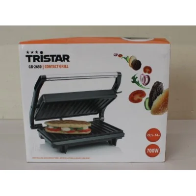 SALE OUT. Tristar GR-2650 Contact Grill, Black | Tristar | Grill | GR-2650 | Contact grill | 700 W | Black | DAMAGED PACKAGING