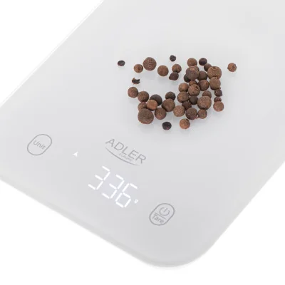 Adler Kitchen Scale | AD 3181w | Graduation 1 g | Display type LED | White