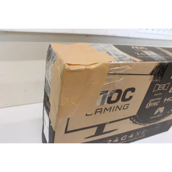 IŠPARDAVIMAS. AOC 24G4XE 23,8 1920x1080/16:9/300 cd/m /1 ms/HDMI, DisplayPort, Ausinių išvestis DAGAED PACKAGNG, PAŽEIDŽIAMAS KŪ