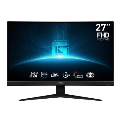 LCD Monitor|MSI|27"|Curved|Panel VA|1920x1080|16:9|180Hz|Matte|1 ms|Tilt|Colour Black|G27C4E3