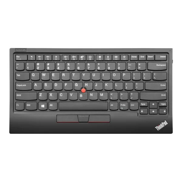 Lenovo ThinkPad TrackPoint Keyboard II | 4Y40X49493 | Klaviatūra | 2,4 GHz, Bluetooth | LT | Grynas juodas | Žirklinis jungiklis