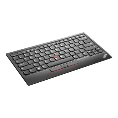 Lenovo ThinkPad TrackPoint Keyboard II | 4Y40X49493 | Keyboard | 2.4 GHz, Bluetooth | EN | Pure Black | Scissor switch | Wireles