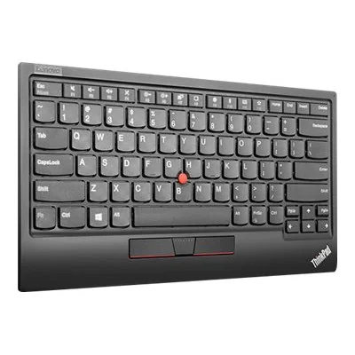 Lenovo ThinkPad TrackPoint Keyboard II | 4Y40X49493 | Keyboard | 2.4 GHz, Bluetooth | EN | Pure Black | Scissor switch | Wireles