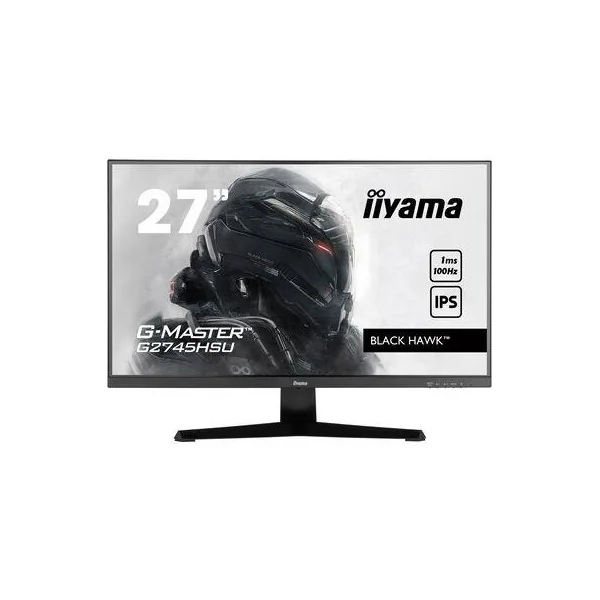 LCD Monitor|IIYAMA|27"|Gaming|Panel IPS|1920x1080|16:9|100Hz|Matte|1 ms|Speakers|Tilt|Colour Black|G2745HSU-B1