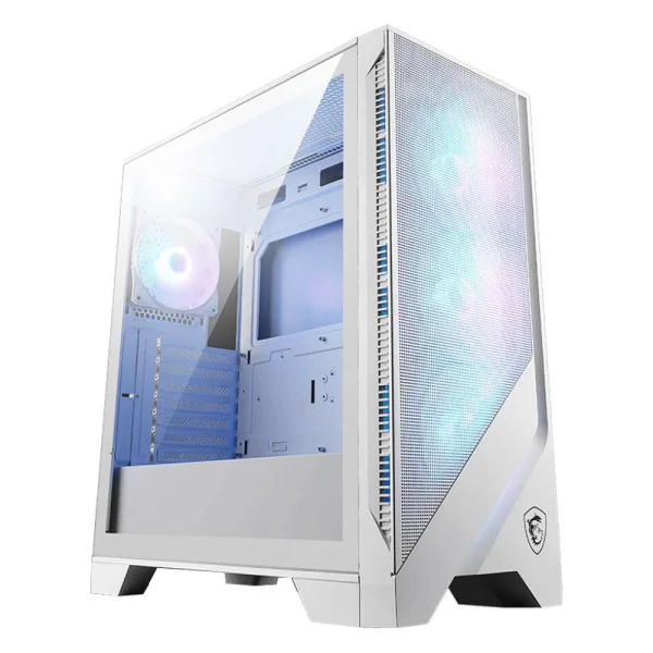 Case|MSI|MAG FORGE 320R AIRFLOW|MidiTower|Case product features Transparent panel|ATX|MicroATX|MiniITX|Colour White|MAGFORGE320R