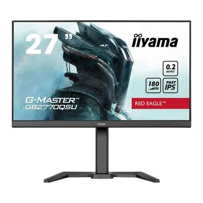 LCD Monitor|IIYAMA|27"|Gaming|Panel IPS|2560x1440|16:9|180Hz|Matte|0.2 ms|Speakers|Swivel|Pivot|Height adjustable|Tilt|Colour Bl