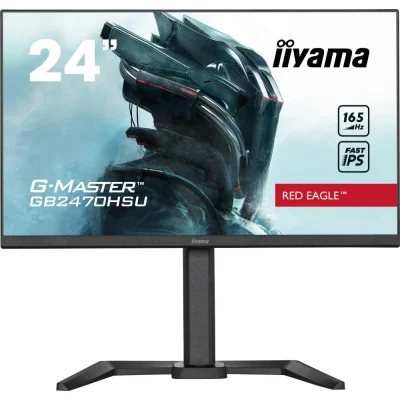 LCD Monitor|IIYAMA|GB2470HSU-B5|24"|Panel IPS|1920x1080|16:9|165Hz|Matte|0.8 ms|Speakers|Pivot|Height adjustable|Tilt|Colour Bla