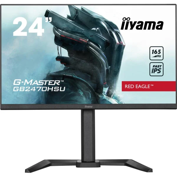 LCD monitorius| IIYAMA |GB2470HSU-B5|24"|Plokštė IPS|1920x1080|16:9|165Hz|Matinė