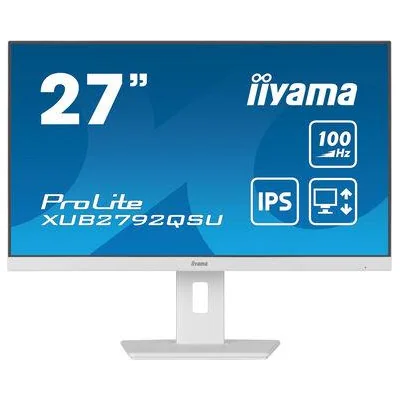 LCD Monitor|IIYAMA|27"|Business|Panel IPS|2560x1440|16:9|100Hz|Matte|0.4 ms|Speakers|Swivel|Pivot|Height adjustable|Tilt|Colour 