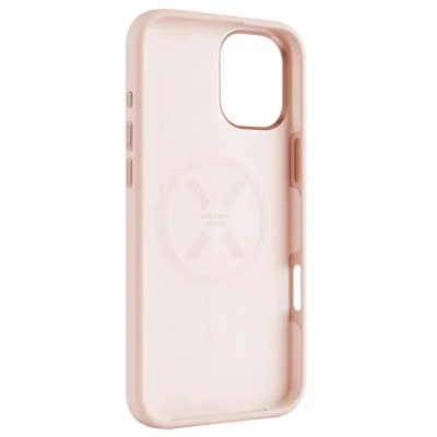 Fixed MagFlow | Back cover | Apple | iPhone 16 Plus | Liquid silicon | Pink