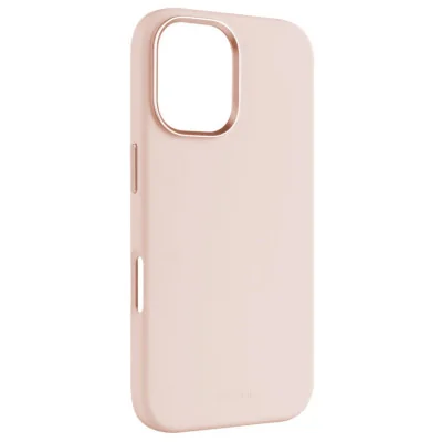 Fixed MagFlow | Back cover | Apple | iPhone 16 | Liquid silicon | Pink