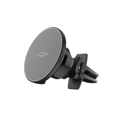 Fixed MagRound wireless charging holder | MagRound | Holder | Apple | iPhone 12 series and higher | Black