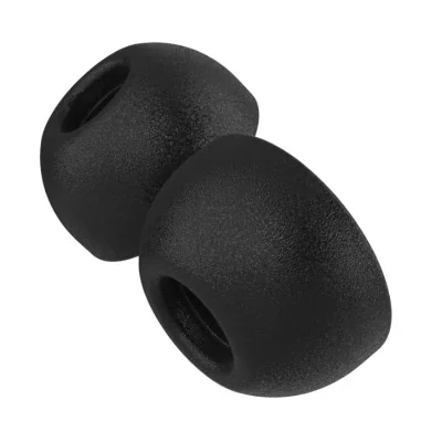 Fixed Plugs Pro, 2 sets, size L | Plugs | Apple | Airpods Pro/Pro 2 | Foam | Black