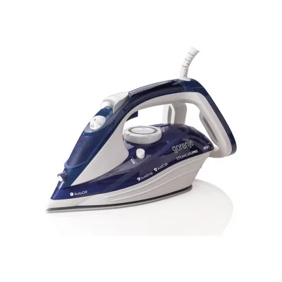 Gorenje | Steam Iron | SIH2600BLC | Steam Iron | 2600 W | Water tank capacity 350 ml | Continuous steam 30 g/min | Steam boost p