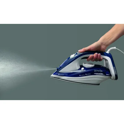 Gorenje | Steam Iron | SIH2600BLC | Steam Iron | 2600 W | Water tank capacity 350 ml | Continuous steam 30 g/min | Steam boost p