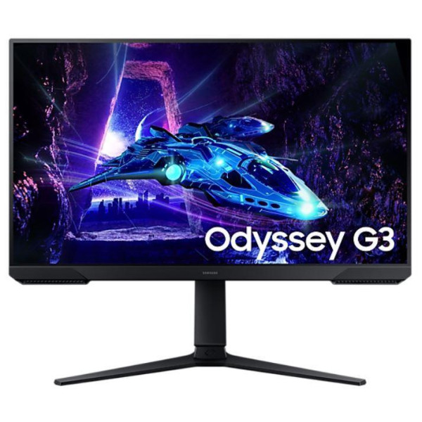 LCD Monitor|SAMSUNG|24"|Gaming|Panel VA|1920x1080|16:9|180Hz|1 ms|Swivel|Pivot|Height adjustable|Tilt|Colour Black|LS24DG302EUXE