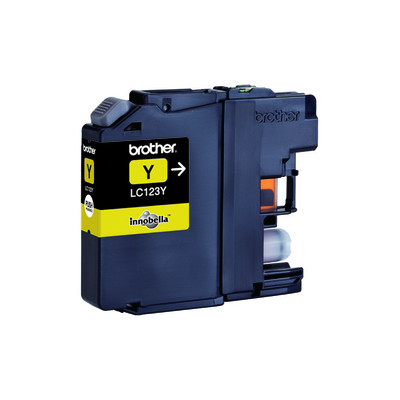 Brother LC123Y | Ink Cartridge | Yellow