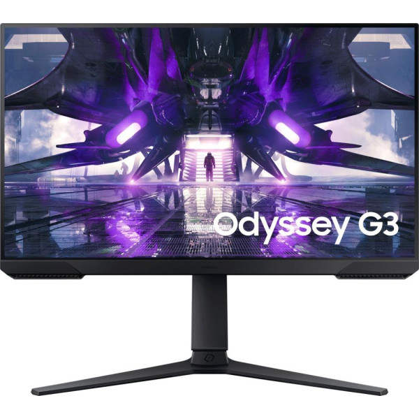 LCD Monitor|SAMSUNG|LS24AG322NUXEN|24"|Gaming|Panel VA|1920x1080|16:9|165 Hz|Matte|1 ms|Swivel|Pivot|Height adjustable|Tilt|Colo