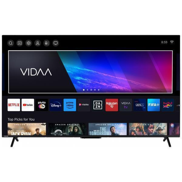 TV Set|TOSHIBA|43"|4K/Smart|3840x2160|Wireless LAN|Bluetooth|Android TV|Black|43QV2463DG