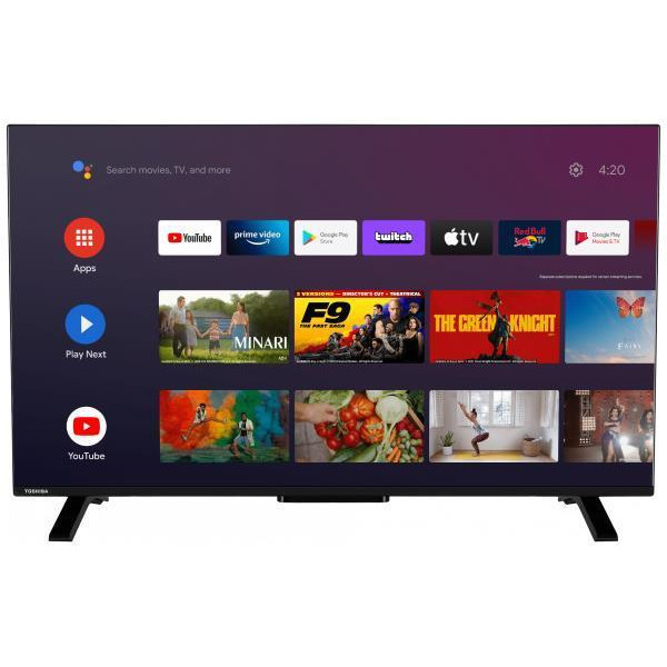 TV Set|TOSHIBA|50"|4K/Smart|3840x2160|Wireless LAN|Bluetooth|Android TV|Black|50UA2363DG