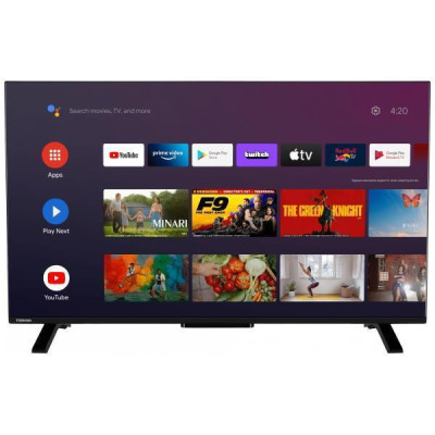 TV Set|TOSHIBA|43"|4K/Smart|3840x2160|Wireless LAN|Bluetooth|Android TV|Black|43UA2363DG