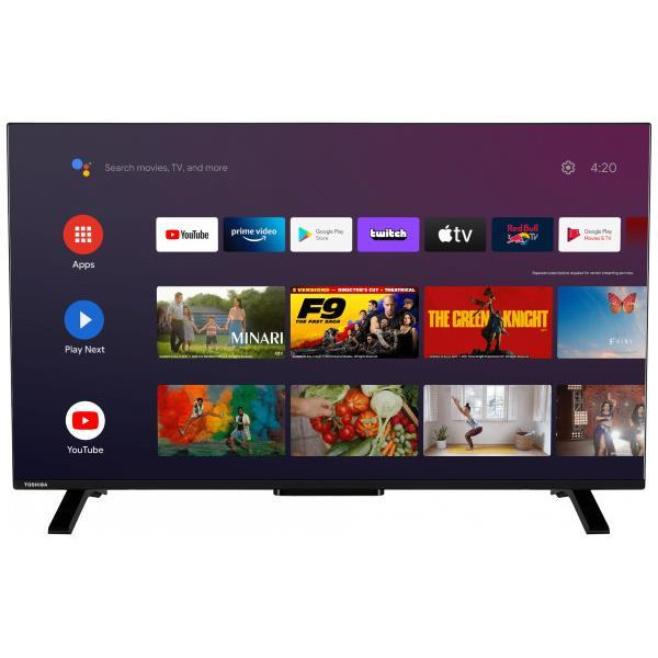 TV Set|TOSHIBA|55"|4K/Smart|3840x2160|Wireless LAN|Bluetooth|Android TV|Black|55UA2363DG