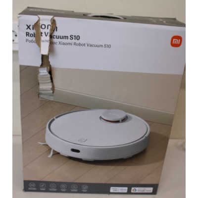 SALE OUT. Xiaomi Robot Vacuum S10 EU Xiaomi Wet&Dry Operating time (max) 130 min Lithium Ion 3200 mAh Dust capacity 0.30 L White