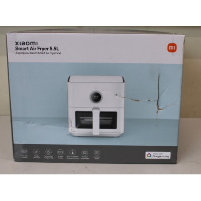 SALE OUT. Xiaomi Smart Air Fryer 5.5L EU | Xiaomi | Smart Air Fryer EU | 1600 W | 5.5 L | White | DAMAGED PACKAGING, SCRATCHED O