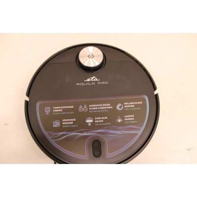 SALE OUT. ETA ETA724390000 Robotic vacuum cleaner ETA Aquilo PRO, Cordless, Operating time 180 min, Volume of dust bag or contai