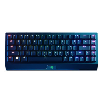 Razer | BlackWidow V3 Mini HyperSpeed | Mechanical Gaming Keyboard | Wireless | RGB LED light | NORD | Bluetooth | Black | Yello