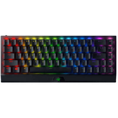 Razer | BlackWidow V3 Mini HyperSpeed | Mechanical Gaming Keyboard | Wireless | RGB LED light | NORD | Bluetooth | Black | Yello