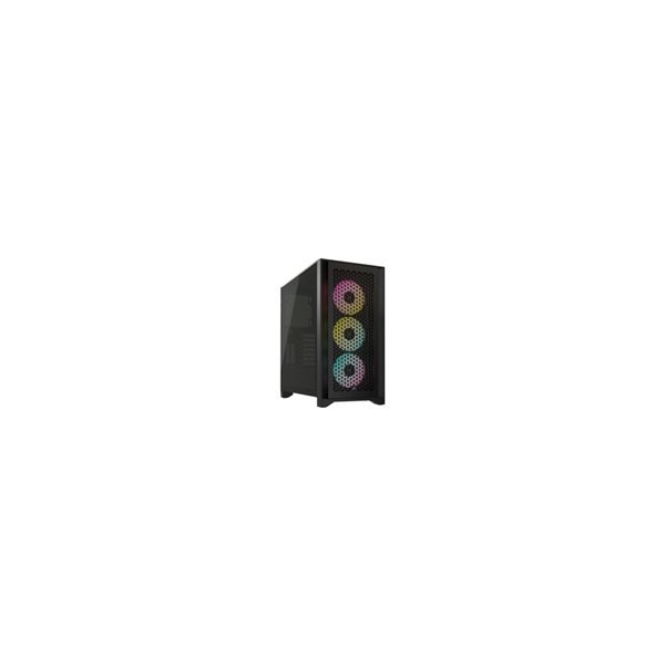 CORSAIR iCUE 4000D RGB Mid-Tower Black