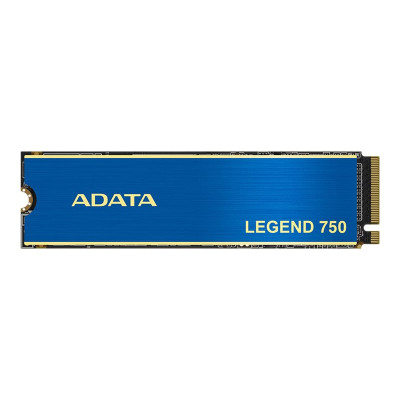 ADATA | LEGEND 750 | 500 GB | SSD form factor M.2 2280 | Solid-state drive interface PCIe Gen3x4 | Read speed 3500 MB/s | Write 