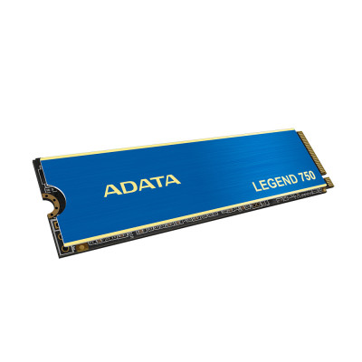 ADATA | LEGEND 750 | 500 GB | SSD form factor M.2 2280 | Solid-state drive interface PCIe Gen3x4 | Read speed 3500 MB/s | Write 