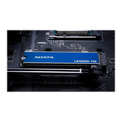 ADATA | LEGEND 750 | 500 GB | SSD form factor M.2 2280 | Solid-state drive interface PCIe Gen3x4 | Read speed 3500 MB/s | Write 