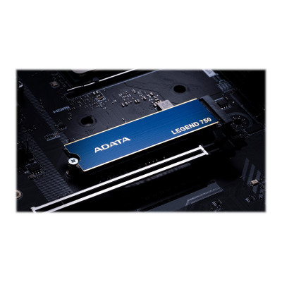 ADATA | LEGEND 750 | 500 GB | SSD form factor M.2 2280 | Solid-state drive interface PCIe Gen3x4 | Read speed 3500 MB/s | Write 